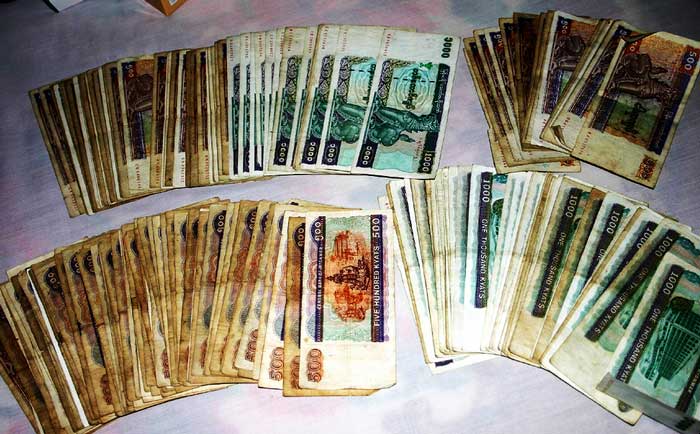 Myanmar Geld & Währung