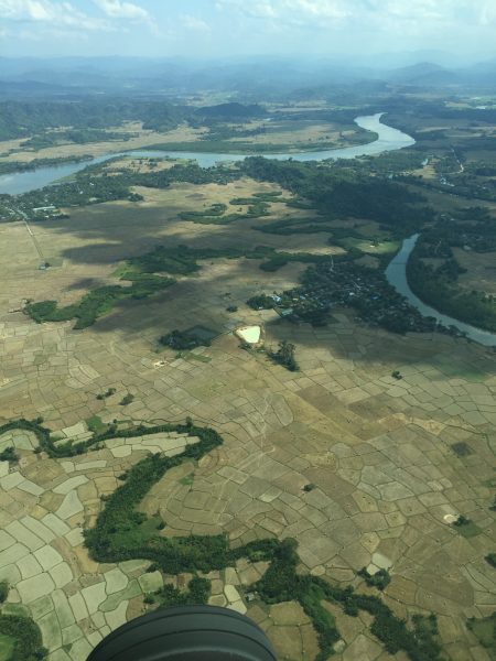 Flug von Rangoon nach Bagan mit dem Flugzeug