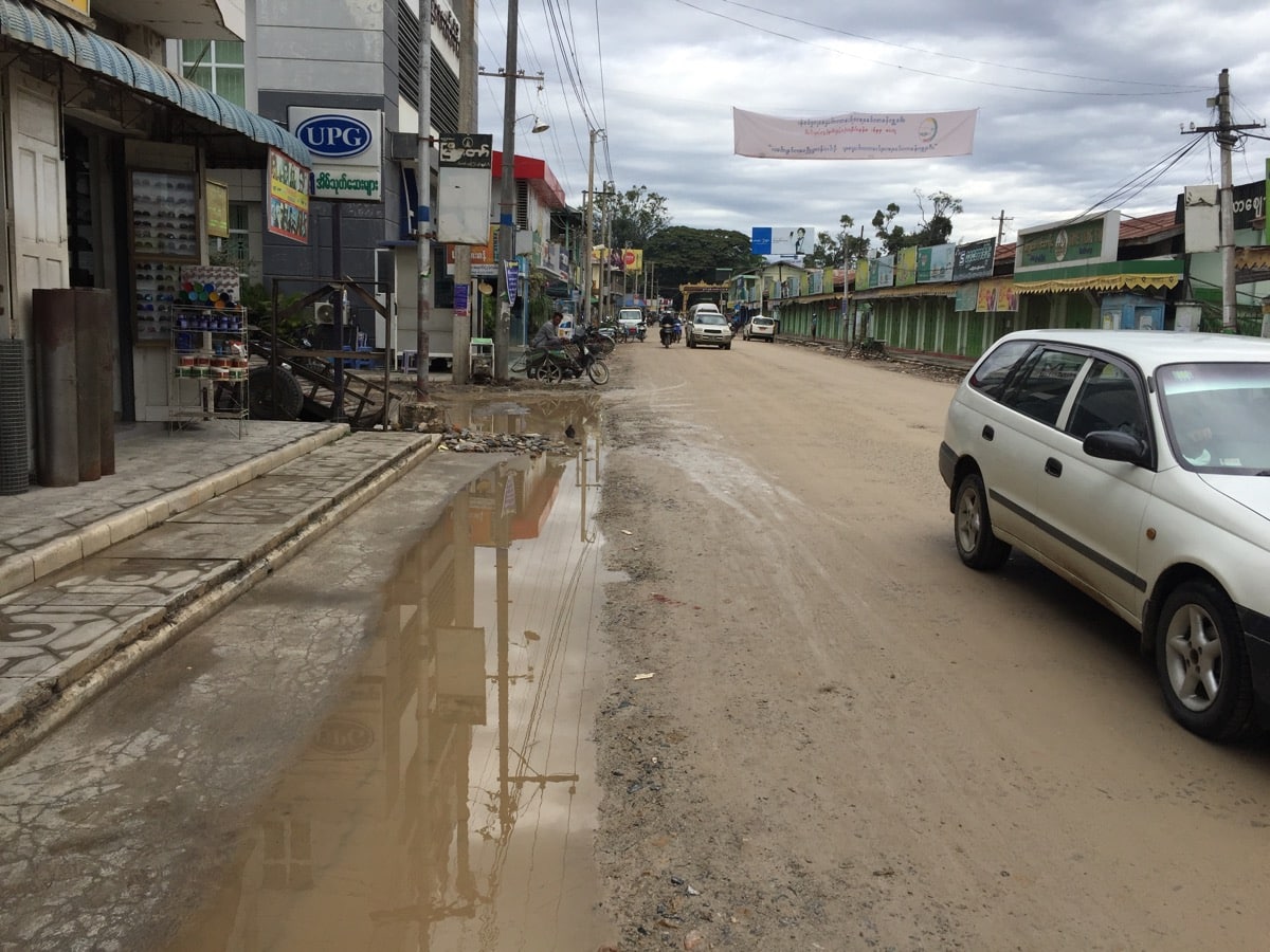 Das Dorf Nyaung Shwe ist Mittelpunkit der Backpackerszene.