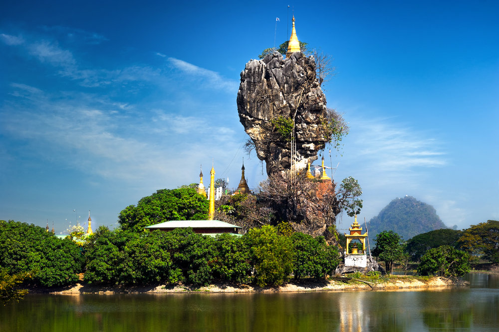 Hpa-An in Myanmar: Höhlen, Klöster, Berge & Pagoden