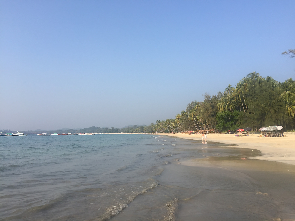 Der Ngapapali Beach - der schönste Strand von Myanmar?