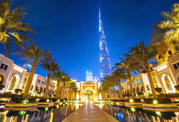 Der Burj-Khalifa - Wolkenkratzer in dubai (Foto Shutterstock)