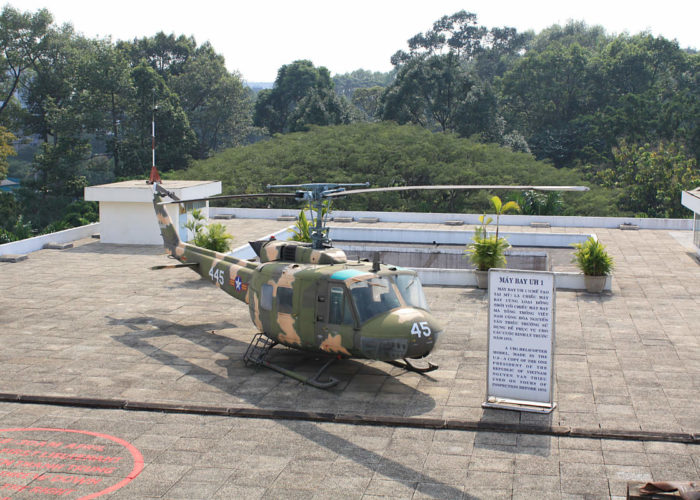 Der Vietnamkrieg- Mahnmahle und Museum in Saigon.