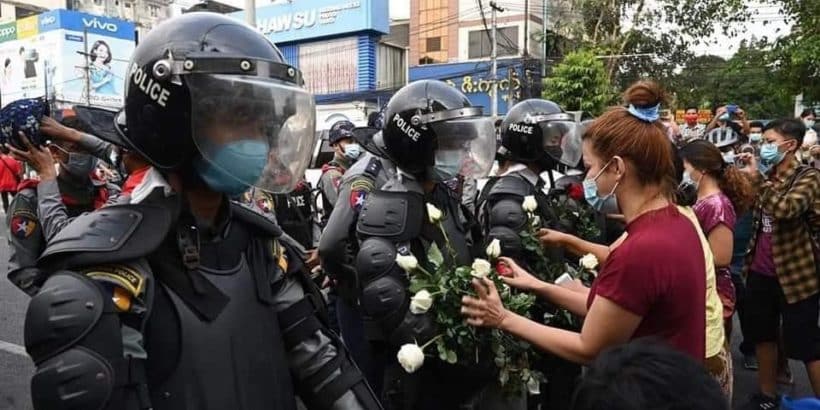 Putsch in Myanmar 2021